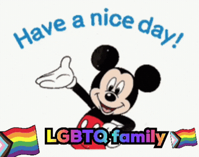 A Picture Of Mickey Mouse With The Words Have A Nice Day GIF