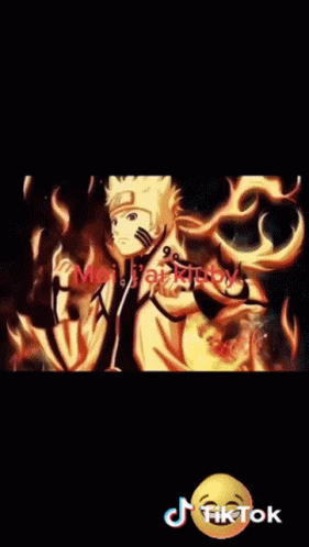 A Picture Of Naruto Next To Another Picture Of Kakashi GIF