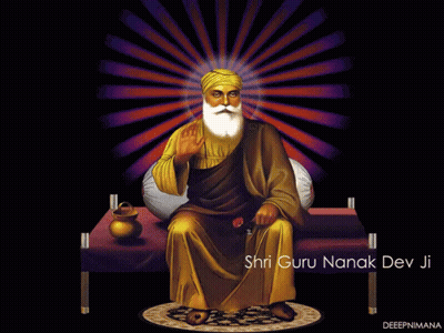 A Picture Of Shri Guru Nanak Dev Ji GIF