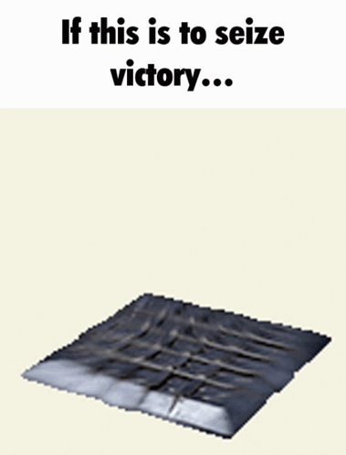 A Picture Of Spikes With The Caption If This Is To Seize Victory .... GIF