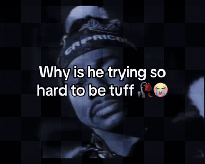 A Picture Of Squidward And Crab With The Caption Who 'S Gonna Tell Em Its Not Tuff GIF