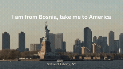 A Picture Of The Statue Of Liberty In New York City GIF