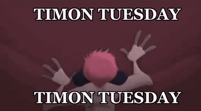 A Picture Of Timon From The Lion King With The Words Timon Tuesday GIF