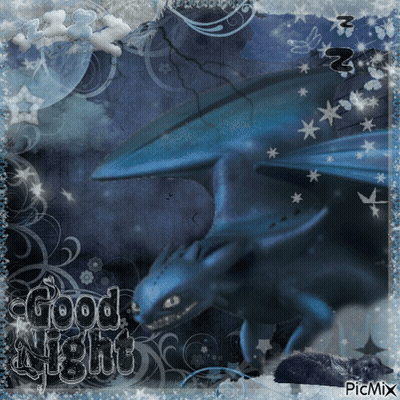 A Picture Of Toothless From How To Train Your Dragon GIF