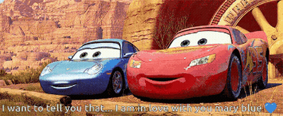 A Picture Of Two Cars With The Words I Want To Tell You That GIF