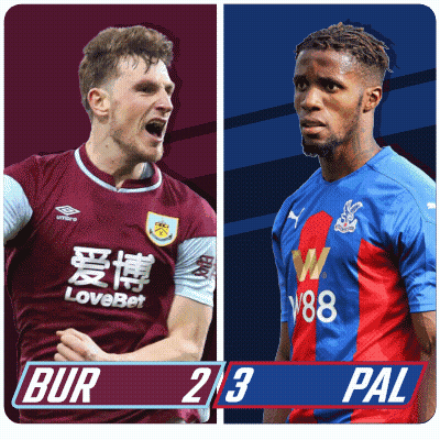 A Picture Of Two Soccer Players With A Score Of 2 To 3 GIF