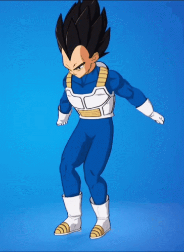 A Picture Of Vegeta From Dragon Ball Z With The Words Get Griddy On The Bottom GIF