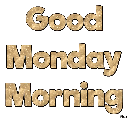 A Picture That Says Good Monday Morning Sticker