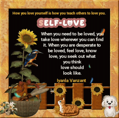 A Picture With A Quote From Iyanla Vanzant On It GIF