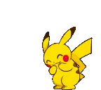 A Pikachu Is Surrounded By Pink Hearts And Giving A Peace Sign Sticker