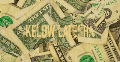 A Pile Of One Dollar Bills With The Words Kelow Late On The Top GIF