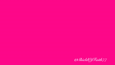 A Pink Background With Jesus I Trust In You Written In Green GIF