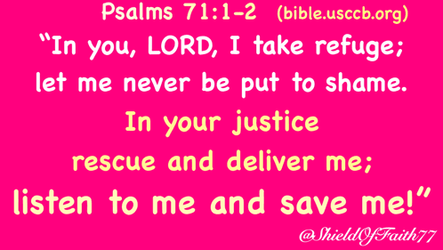 A Pink Background With The Words In Your Justice Rescue And Deliver Me On It GIF