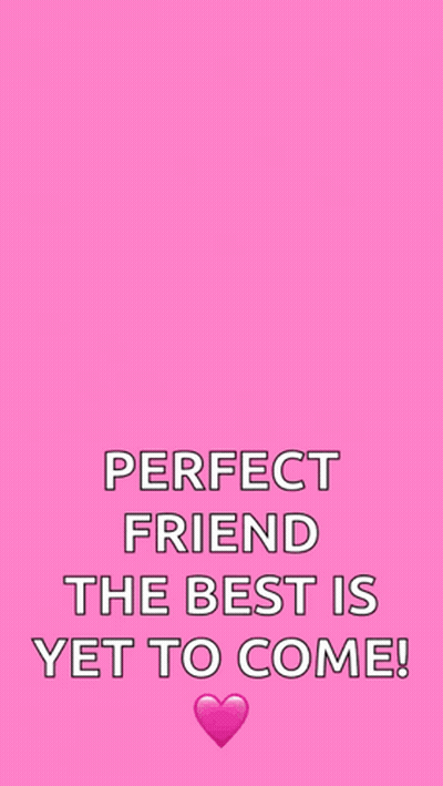 A Pink Background With The Words Retirement Day Perfect Friend The Best Is Yet To Come On It GIF