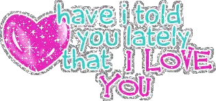A Pink Heart Is Surrounded By The Words Have I Told You Lately That I Love You Sticker