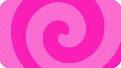 A Pink Swirl With The Words Goin ' Delululu Written On It GIF