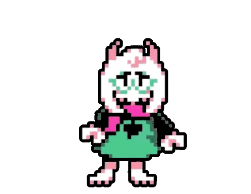 A Pixel Art Drawing Of A Girl Wearing A Crown And A Scarf . Sticker