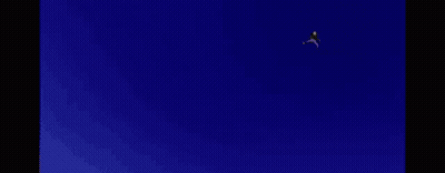 A Pixel Art Drawing Of A Girl With Blonde Hair GIF