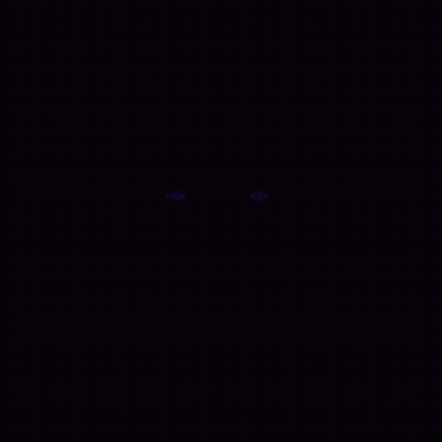 A Pixel Art Drawing Of A Man Wearing A Hat With The Letter M On It GIF