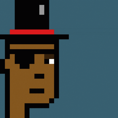 A Pixel Art Drawing Of A Man Wearing A Top Hat And A Hook GIF