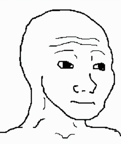 A Pixel Art Drawing Of A Man With Blood Coming Out Of His Eyes GIF
