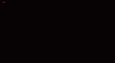 A Pixel Art Drawing Of A Red Eye With A Black Swirl In The Center GIF