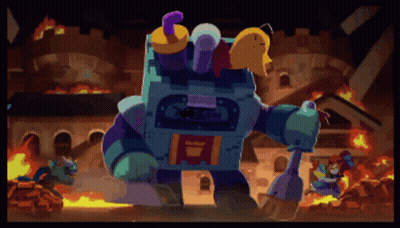 A Pixel Art Drawing Of A Robot With The Word Clash On Its Chest GIF