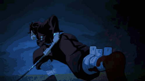 A Pixel Art Drawing Of Lightning Strikes Against A Fire Background GIF