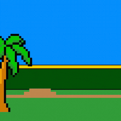 A Pixel Art Of A Baseball Player Wearing A Boston Red Sox Jersey GIF