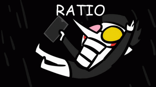 A Pixel Art Of A Cat With A Yellow Eye And A Red Tongue . GIF