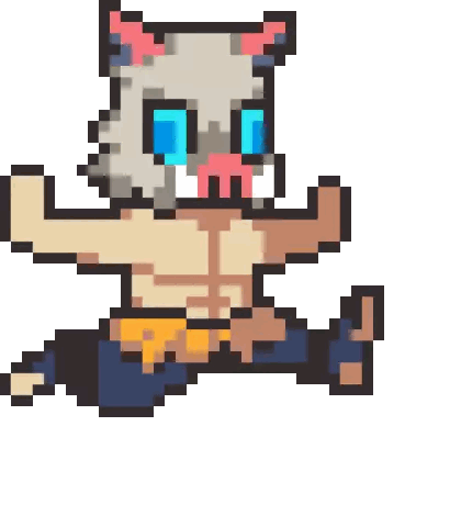 A Pixel Art Of A Cat With Blue Eyes Walking Sticker