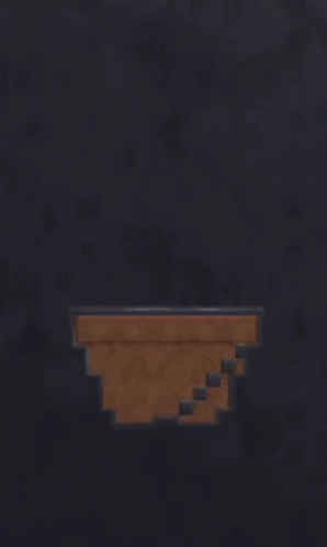 A Pixel Art Of A Flower With A Green Stem And Leaves GIF