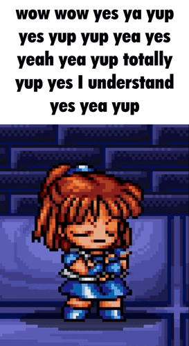 A Pixel Art Of A Girl With Chains Around Her Neck GIF