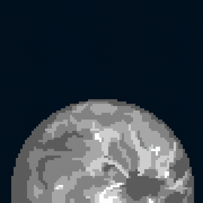 A Pixel Art Of A Man Wearing A Blue Hat And Sunglasses GIF