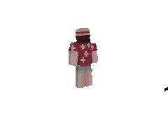 A Pixel Art Of A Person In A Red Shirt And Shorts Walking . Sticker