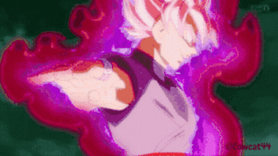 A Pixel Art Of A Person With A Purple Aura Coming Out Of Them . GIF