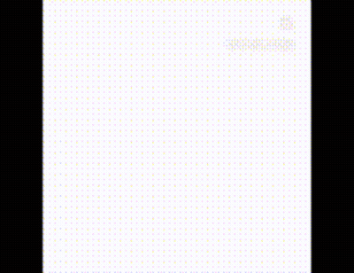 A Pixelated Image Of A Car With A Yellow Background GIF