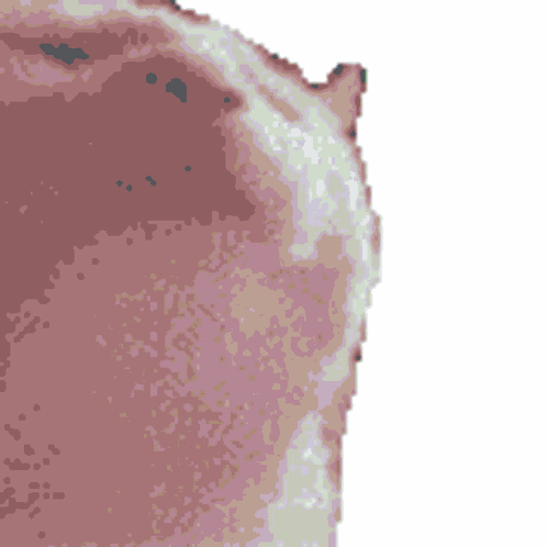 A Pixelated Image Of A Pink And White Item GIF