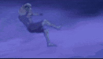 A Pixelated Image Of Superman With Blood Coming Out Of His Face GIF