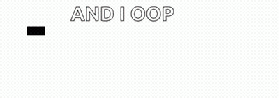 A Pixelated Logo For And Loop Eksksk With A Rainbow Background GIF