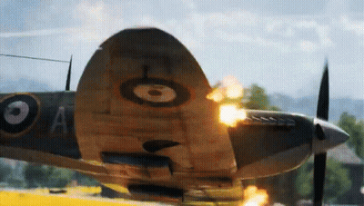 A Plane With The Letter A On The Tail Is Flying GIF