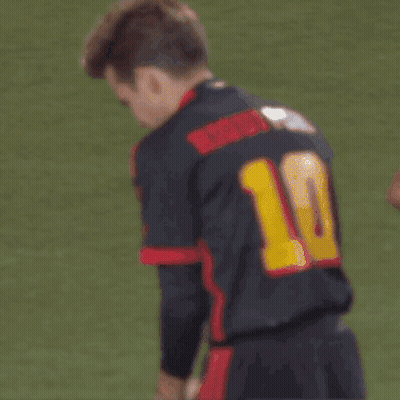A Player With The Number 19 On Their Back GIF