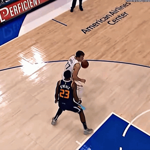 A Player With The Number 23 On Their Jersey GIF