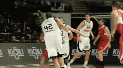 A Player With The Number 42 On His Jersey GIF