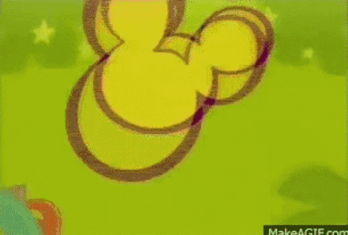 A Playhouse Disney Logo With A Mickey Mouse Head GIF