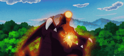 A Pokemon Is Fighting Another Pokemon In A Pixel Art Style . GIF