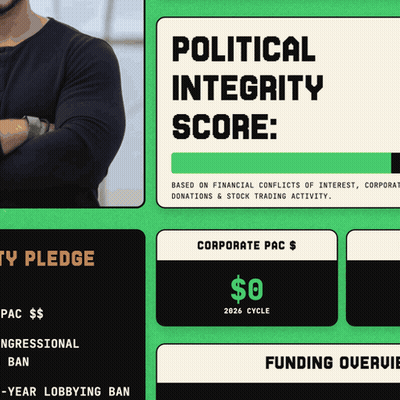 A Political Integrity Score Is Based On Financial Conflicts Of Interest Corporate Donations And Stock Trading Activity GIF