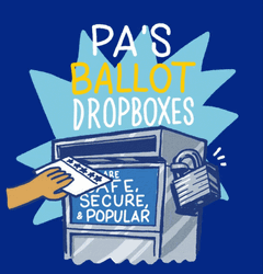 A Popular Pa's Ballot Drop Boxes GIF