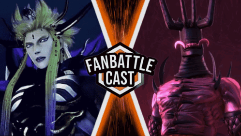 A Poster For A Fan Battle Cast Shows A Purple Monster GIF
