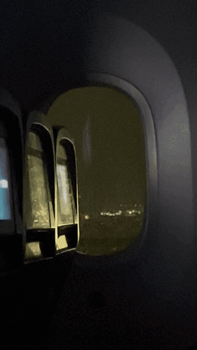 A Poster For A Movie Called Shagarita With A Picture Of A Plane Window GIF